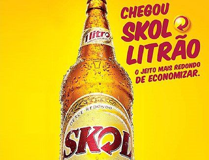 CERVEJA SKOL LITRÃO